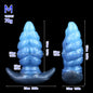FAAK Silicone Wearable Anal Plug with Large Tail size S M L XL XXL Wireless Control Strapon Vibrator BDSM Flirting Sex Toys