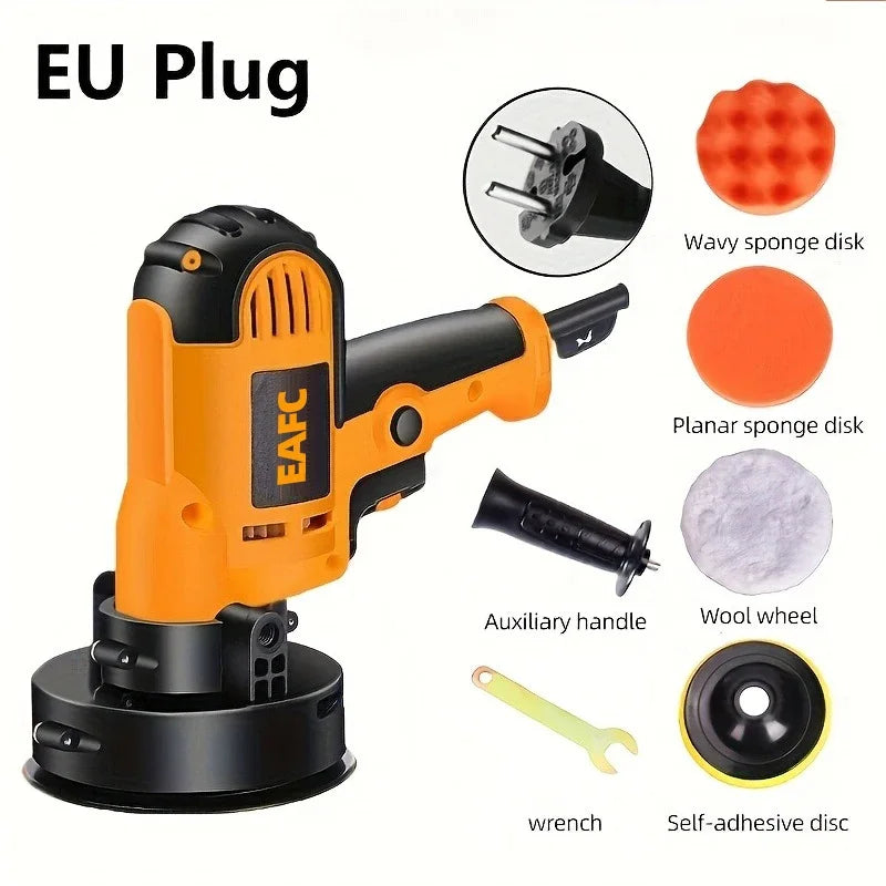 EAFC Car Polishing Machine Beauty Waxing Machine Sealing Glaze Locomotive Paint Polishing Car Polishing with Detachable Handle