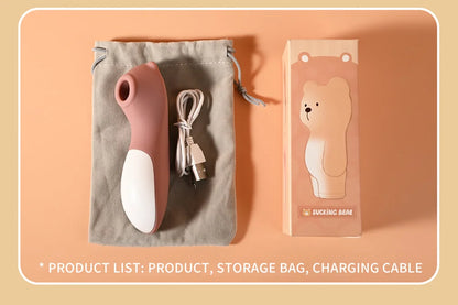 Powerful Clit Sucker Vibrator Tongue Vibrating Nipple Sucking Blowjob Clitoris Stimulator Etotic Sex Toys For Women Masturbators