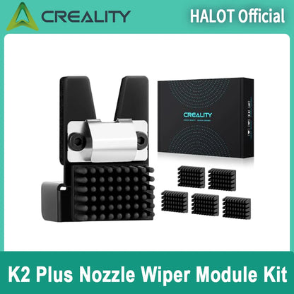 Creality K2 Plus Combo Mouth Wipe Strips K2 Plus Nozzle Wiper Assembly Original K2 Plus Accessories Nozzle Wiper Module Kit
