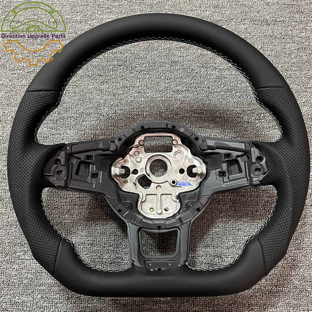 For VW Golf 7 MK7 Polo GTI 7 jetta passat R-Line Golf 6 CC Full Leather Steering Wheel