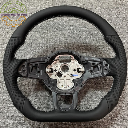 For VW Golf 7 MK7 Polo GTI 7 jetta passat R-Line Golf 6 CC Full Leather Steering Wheel