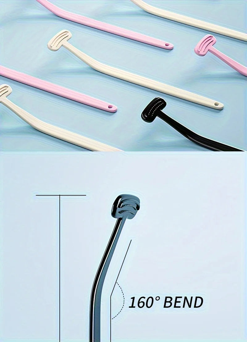 1pc Tongue Scraper, Tongue Coating Scraper, Reduce Bad Breath for Oral Care, Tongue Cleaners, Tongue Cleaning Tools for Adults