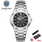 2026 New For Men Fashion Brand Male Watch Waterproof Luminous Stainless Steel Watches  Date Week Casual Quartz Men's Clock Reloj