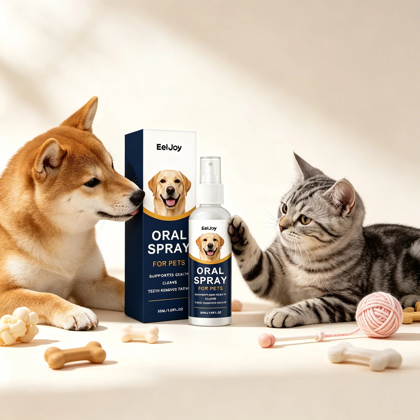 Pet Mouth Cleaning Spray Natural Plants Tartar Remover Cleaning Bad Smell Tongue Pet Accessories Dog And Cats Oral Cleanse Spray