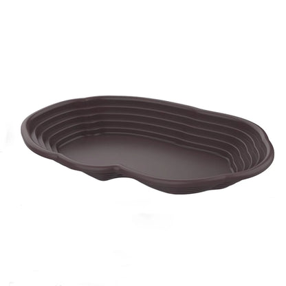 Reptile Bathing Dish Amphibians Habitat Reptile Tortoise Feeder  Water Food Bowl Feeding Dish for Bearded Dragons Turtle
