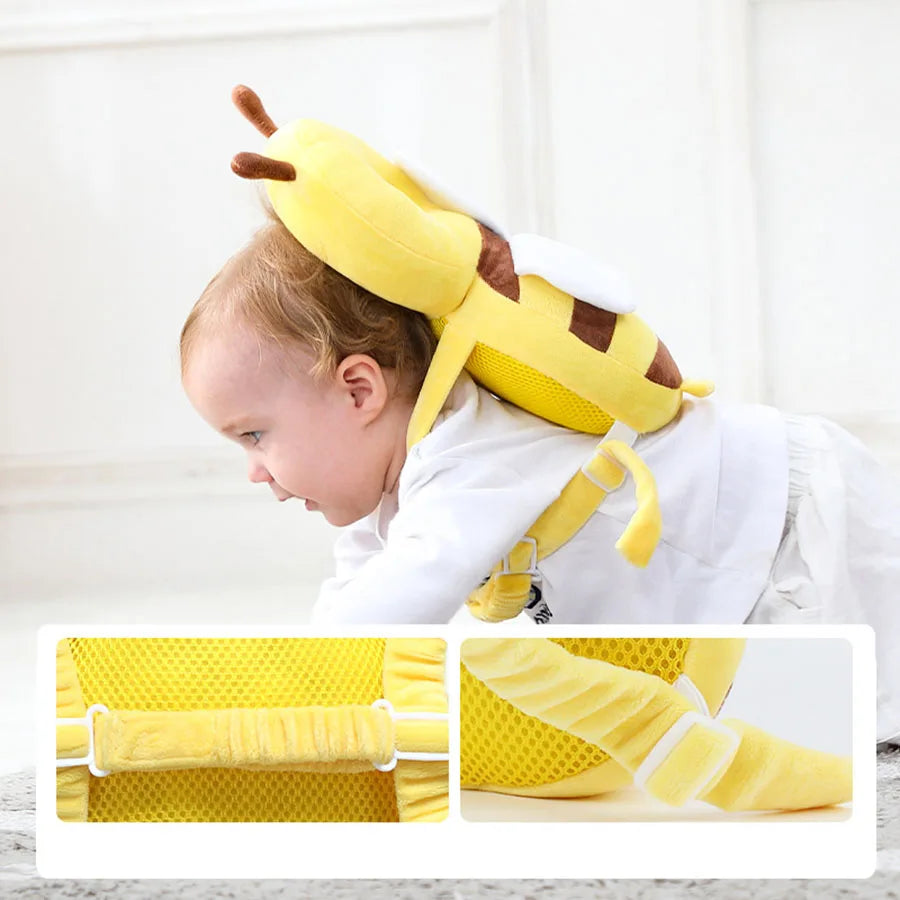 Head Protection Baby Head Protector Backpack PP Cotton Filling Toddler Crawling Walking Safety Cushion Newborn Boy Girl Room