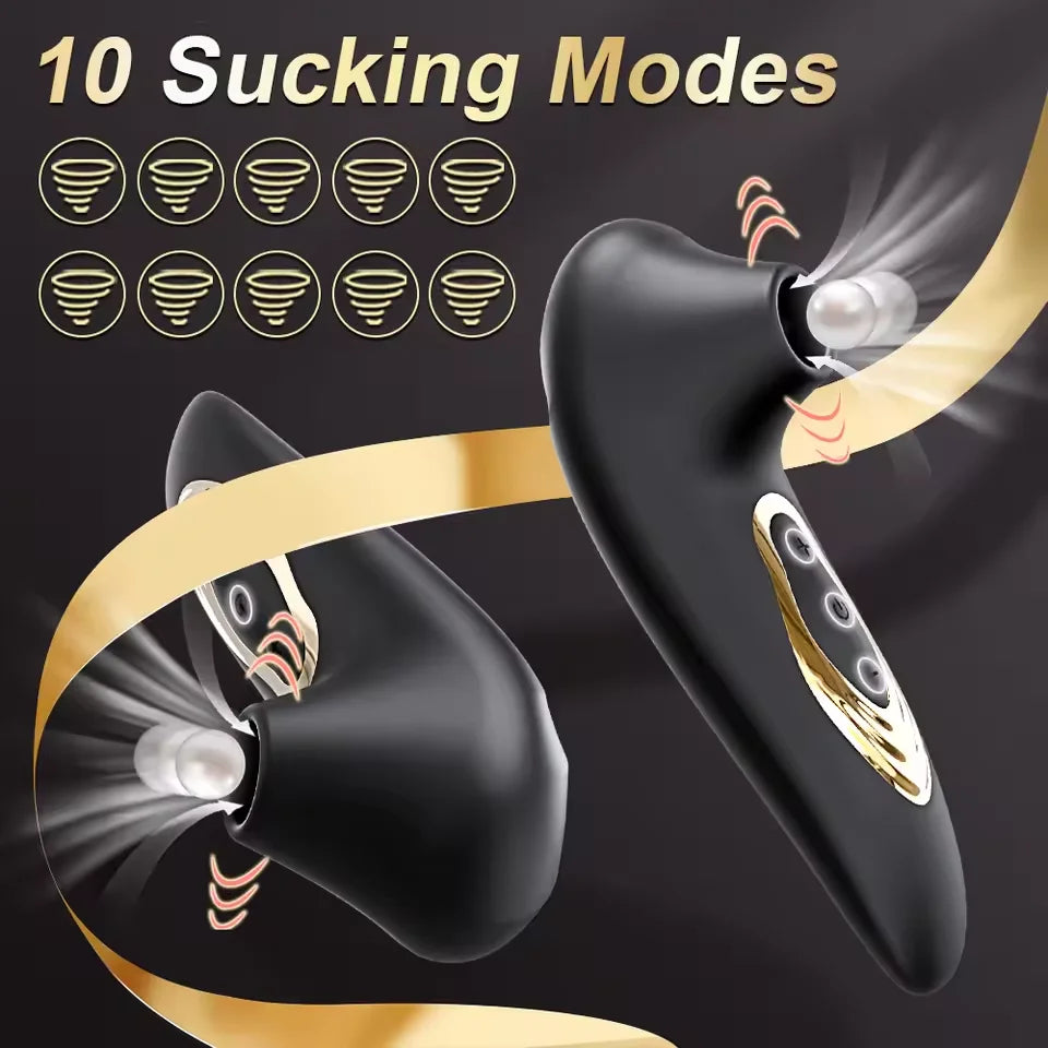 Powerful Sucking Vibrator for Women Blowjob Sucker Clitoris Stimulator Vacuum Suction Nipple Massager Masturbator Adult Sex Toys