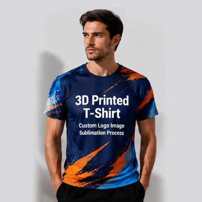 Customized Esports Jerseys, Party Outdoor Short Sleeved 3d Printed Plus Size T-shirt, 2026 Sports Outdoor Cool Round Neck Top