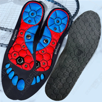 Magnetic Massage Insoles Acupressure Inserts Arch Support Orthopedic Acupressures Shoes Pads Relieve Tired for Men Women Unisex