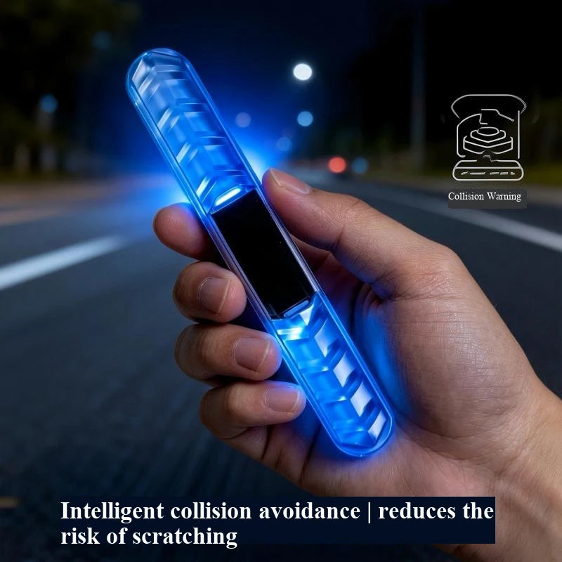 Car doors, electric motorcycles, anti scratch and anti-collision strips, solar warning and anti rear end collision lights, no wi