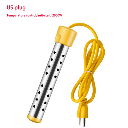 Portable Pool Heater Water Heating Boiler Swimming Solar Bath Tub Immersion Hot Fast Automatic Power Off Intelligent 2000W