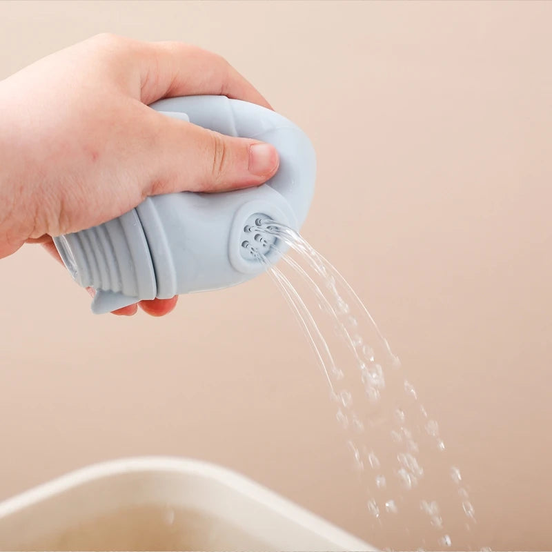 Baby Bath Toys Animal Silicone Cartoon Astronauts Play With Water Toys No BPA Swim Bathroom Baby Silicone Sprinkler Bathtub Toy
