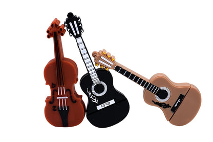 JASTER Music note Pen drive Musical instrument USB 2.0 Flash Drives  64GB 32GB 16GB 8GB Cartoon Memory stick Pendrive U disk 4GB