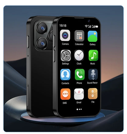 SERVO 16SE Mini Android Smartphone Dual SIM Standby 16GB ROM Play Store Wifi GPS Face Unlock 3G WCDMA 3.0" Small Smart Cellphone