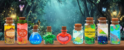 DIY Fairy Magical Potions Kit Horror Halloween Christmas Gifts Witches' Magical Color Changing Freezing Potions Art Craft Kit