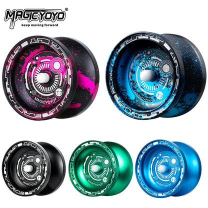 Original MAGICYOYO T7 Colorful New Basic 2A Metal Responsive Sleep Beginner Practice Yoyo Toy Birthday Gift