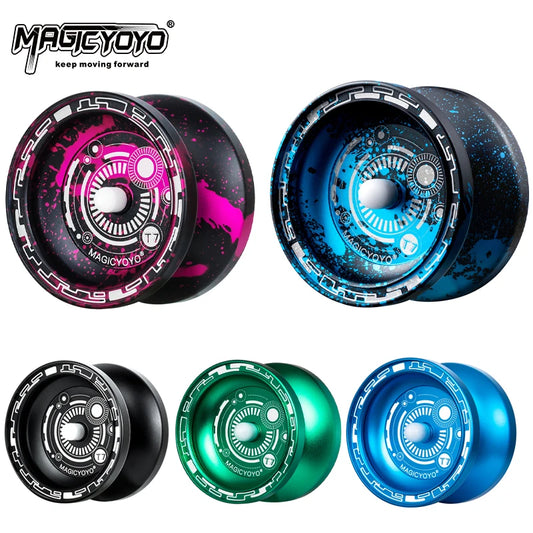 Original MAGICYOYO T7 Colorful New Basic 2A Metal Responsive Sleep Beginner Practice Yoyo Toy Birthday Gift