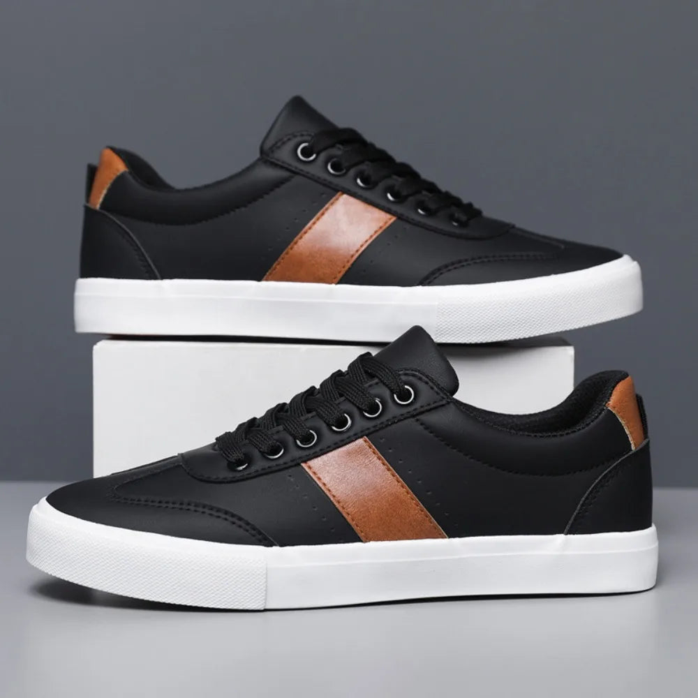 Sneakers Men 2026 Spring Board Shoes Men's Casual Shoes Breathable Student Casual Shoe Low Cut Color Blocked Men's Shoes
