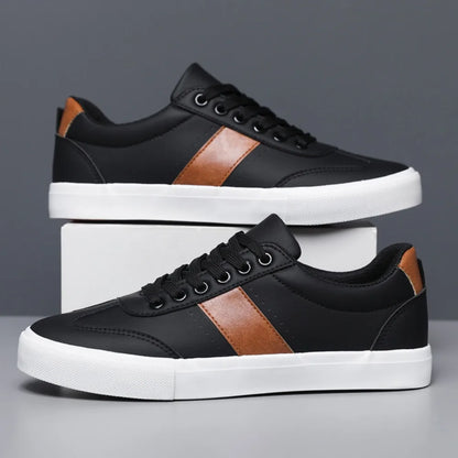 Sneakers Men 2026 Spring Board Shoes Men's Casual Shoes Breathable Student Casual Shoe Low Cut Color Blocked Men's Shoes