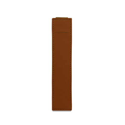 1/2pcs Leather Adjustable Elastic Band Pen Holder, Pen Pouch For Planner, Pen Holder For Notebook, Notebook Pen Holder