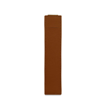 1/2pcs Leather Adjustable Elastic Band Pen Holder, Pen Pouch For Planner, Pen Holder For Notebook, Notebook Pen Holder