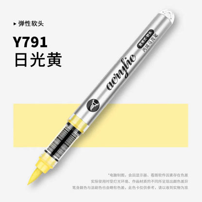 1 PC 120 Colors Acrylic Paint Marker Pens Professional Drawing Pens for Graffiti Manga School Aesthetic Stationery Art Supplies
