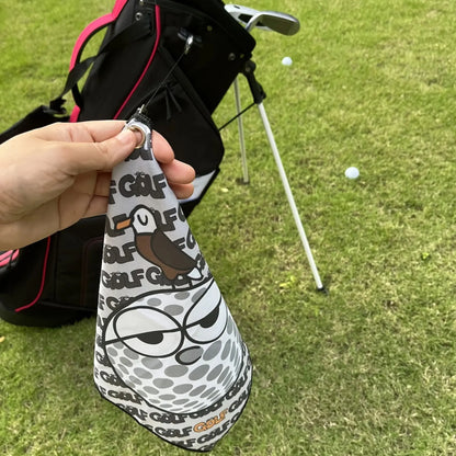New Style Premium Golf Towel Double Sided Print Golf Accessories Super Absorbent Quick Dry for Quick Cleaning Perfect for Golf