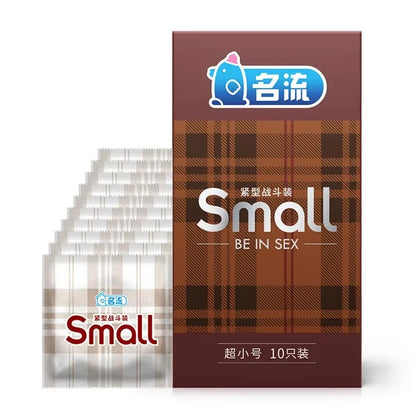 10pcs Ultra Thin Latex Smooth Condom Small Size For Men Sex Products Tight Durable Condoms Sex Toys For Couples Men Women