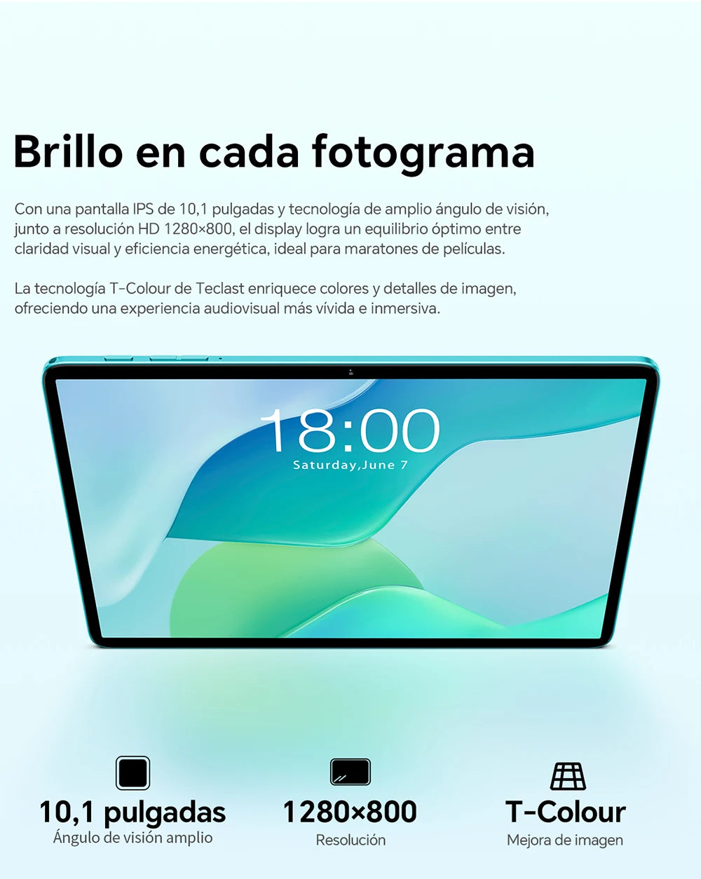 Teclast P33 Android 15 Tablet, 10.1 Inch IPS, Allwinner A333, 9GB(3GB+6GB) RAM 64GB ROM (Expandable 1TB), WiFi 6, 6000mAh, 5MP Camera, Metal Body, Tablet PC
