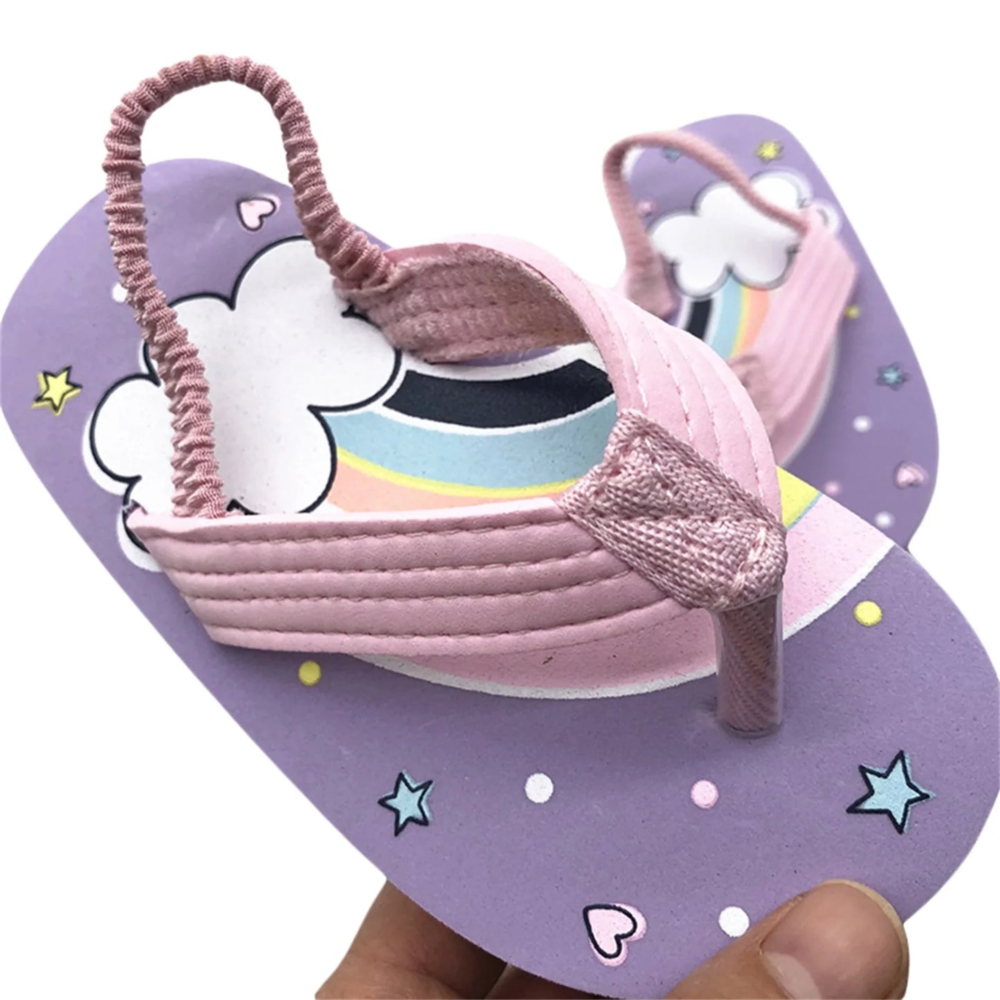 Children Flip Flops Shoes Cartoon Summer EVA Soft Sole Indoor Bathing Anti Fall Girls and Boys Sandals Beach and Pool Slippers