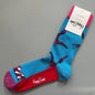 Cotton Happy Socks Men's Classic Crew Sock Shoe Size 10 - 13 Soft