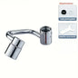 Stainless Steel 1080° Swivel Kitchen Faucet Extender Universal Splashproof Dual Mode Bathroom Sink Accessories with Adapter