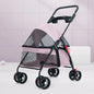 Multi Function Pet Stroller Foldable Push Pull Trolley Carrier Handbag for Cats Small Dogs Outdoor Travel Daily Use 펫 유모차