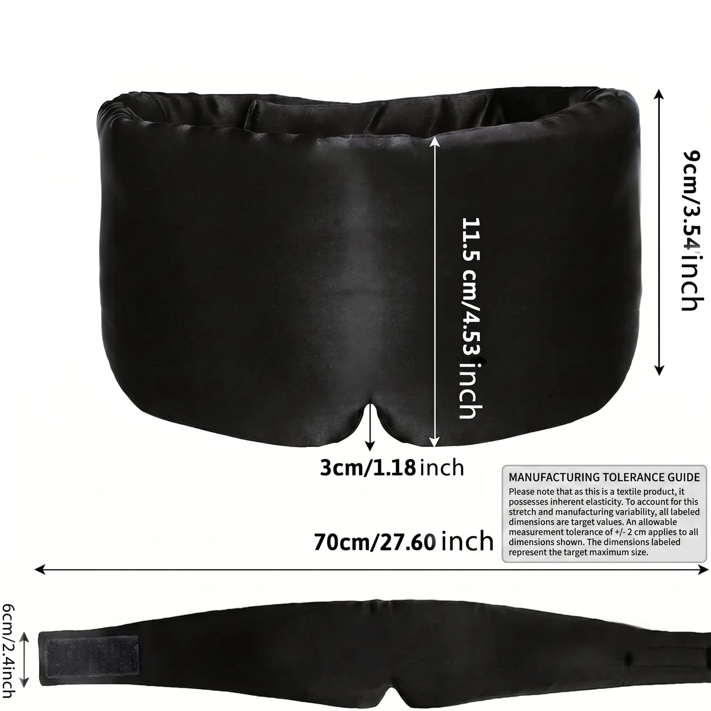 Eyepatch Sleep Mask for Eyes Cover Mask Sleep Shade Eyes Blocking Light Eyemask Soft Padded Travel Sleeping Aid for Eye mask