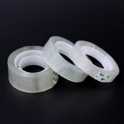 10/5/1 Rolls Premium Transparent Tape 0.8cm 1.2cm 1.8cm Multifuntion High-viscosity Adhesive Tape for Gift Wrapping Packing