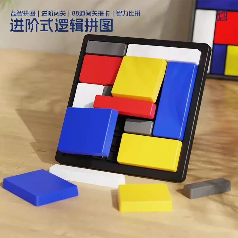 Logical Thinking Training Puzzles Toys Adult Burning Brain Challenge Activity Intelligence Cubes Jigsaw Board Games