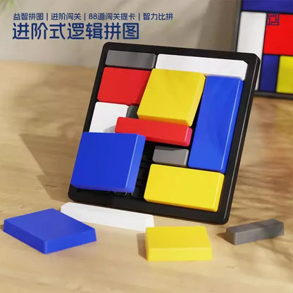 Logical Thinking Training Puzzles Toys Adult Burning Brain Challenge Activity Intelligence Cubes Jigsaw Board Games