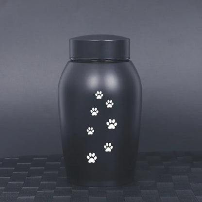 2025 Stainless Steel Dog Ashes Urn Dog Cat Bird Mouse Cremation Ashes Urn Pet Souvenir Jar Sealed Funeral for Dogs Supplies