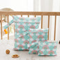 Elinfant 3PCS Portable Wet Dry Bag For Swimsuits,Waterproof Diaper Bags For Cloth Diapers,Washable Reusable Storage Bag