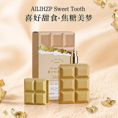 Sweet Chocolate Unisex Perfume 100ml Sweet Fragrance Long-lasting Scent Body Spray Creative Design Must-have For Daily Commutes