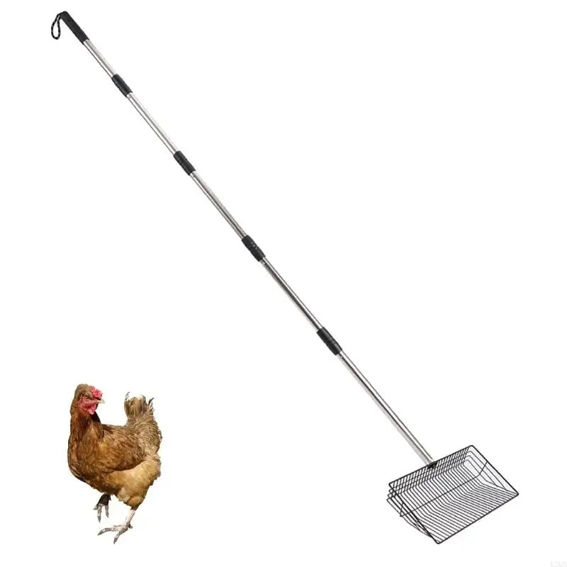 Effective Cleaning Adjustable Extendable Waste Collector For Chicken Enclosure