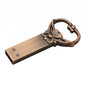 JASTER Copper love heart shaped key usb flash drive pendrive pen drive 4gb 16gb 32gb 64gb metal keys memory Stick wedding gift