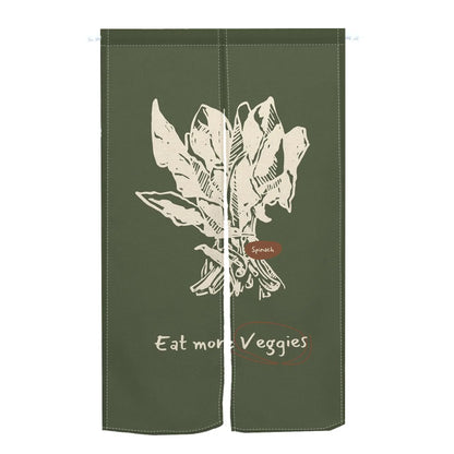 Custom Japanese Resturant Ramen Noren Curtain  Noodles Shop Kitchen Cloth Doorway Curtains Oil Smoke Proof Partition No Punching