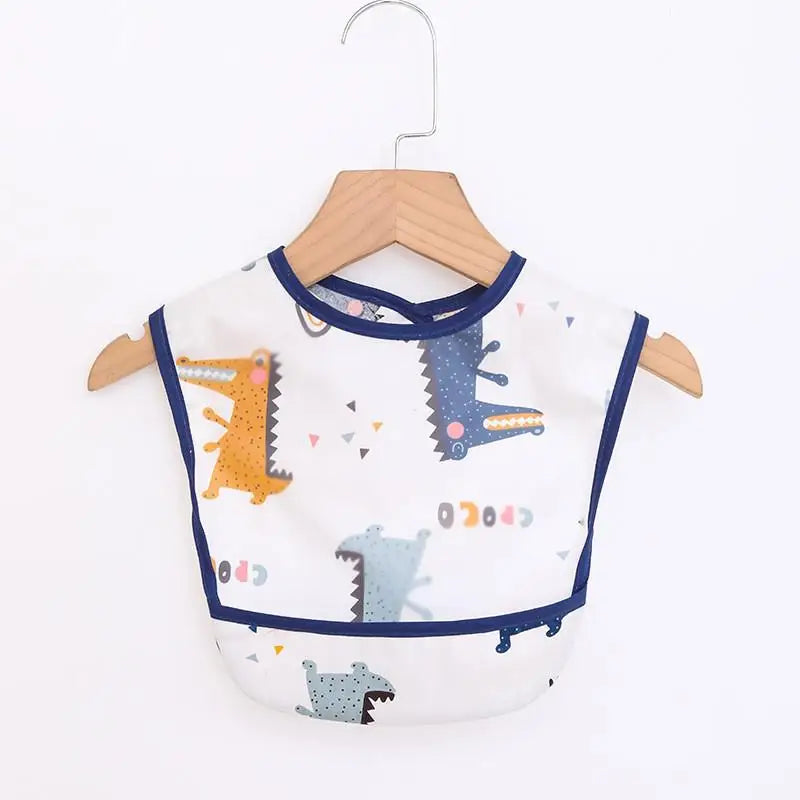 Baby Girls Apron Bibs Toddler Long Sleeve Scarf Waterproof Art Smock Feeding Bib Infant Boys Girls Kids Burp Cloth Bandana
