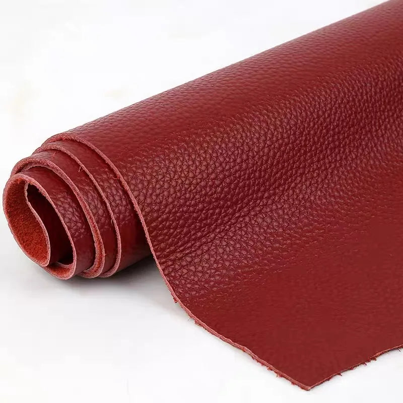 Colorful soft whole piece cowhide material, top layer sofa leather fabric, genuine leather, real cowhide leather, DIY soft bag c