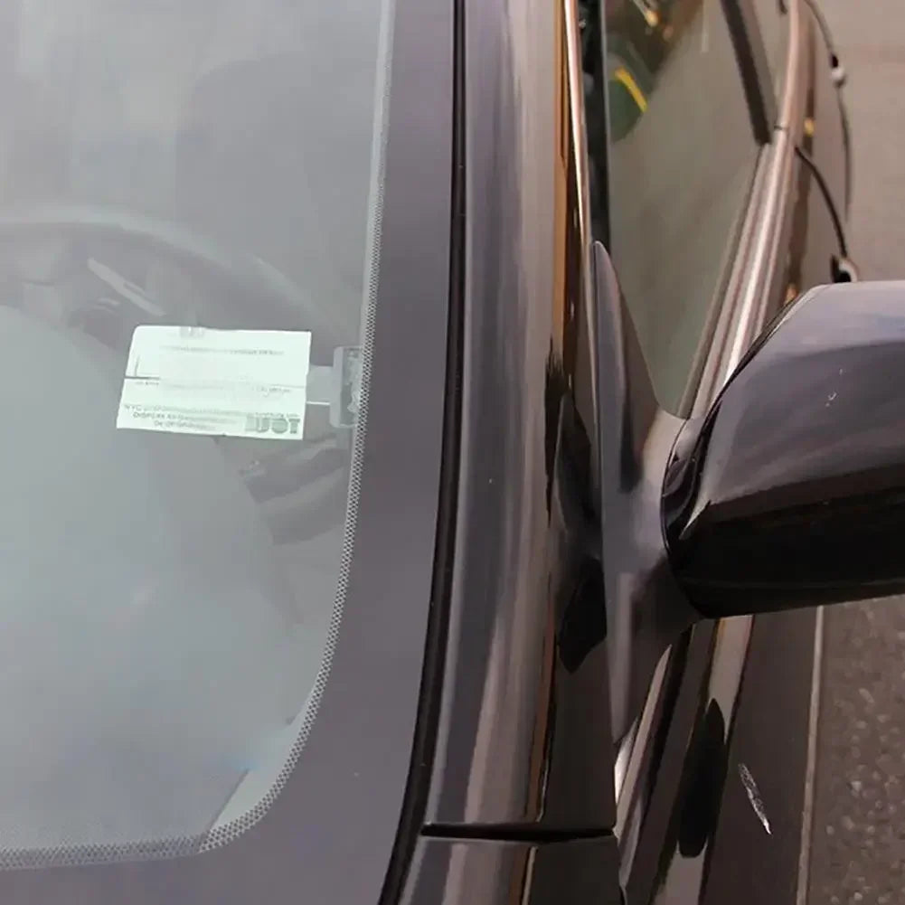 5PCS Car Parking Ticket Clip Windscreen Card Bill Holder Mount Fastener Organizer Car Styling Windshield Stickers Home Office