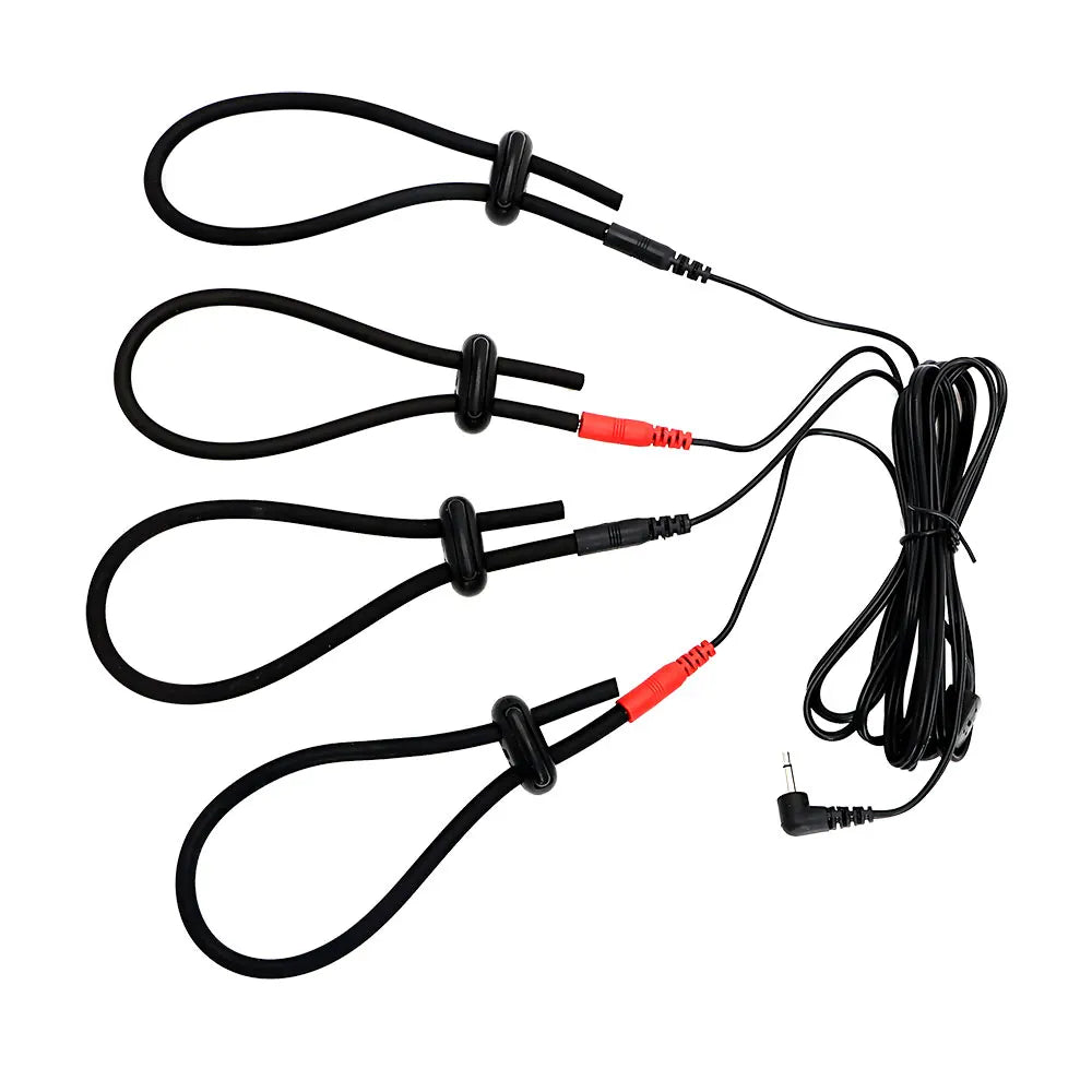 Electric Shocker Anal Butt Plug,E stim Electrosex Penis Ring ,Nipple Electrostimulation Cockring Chastity Cage E-stim Bdsm Toys