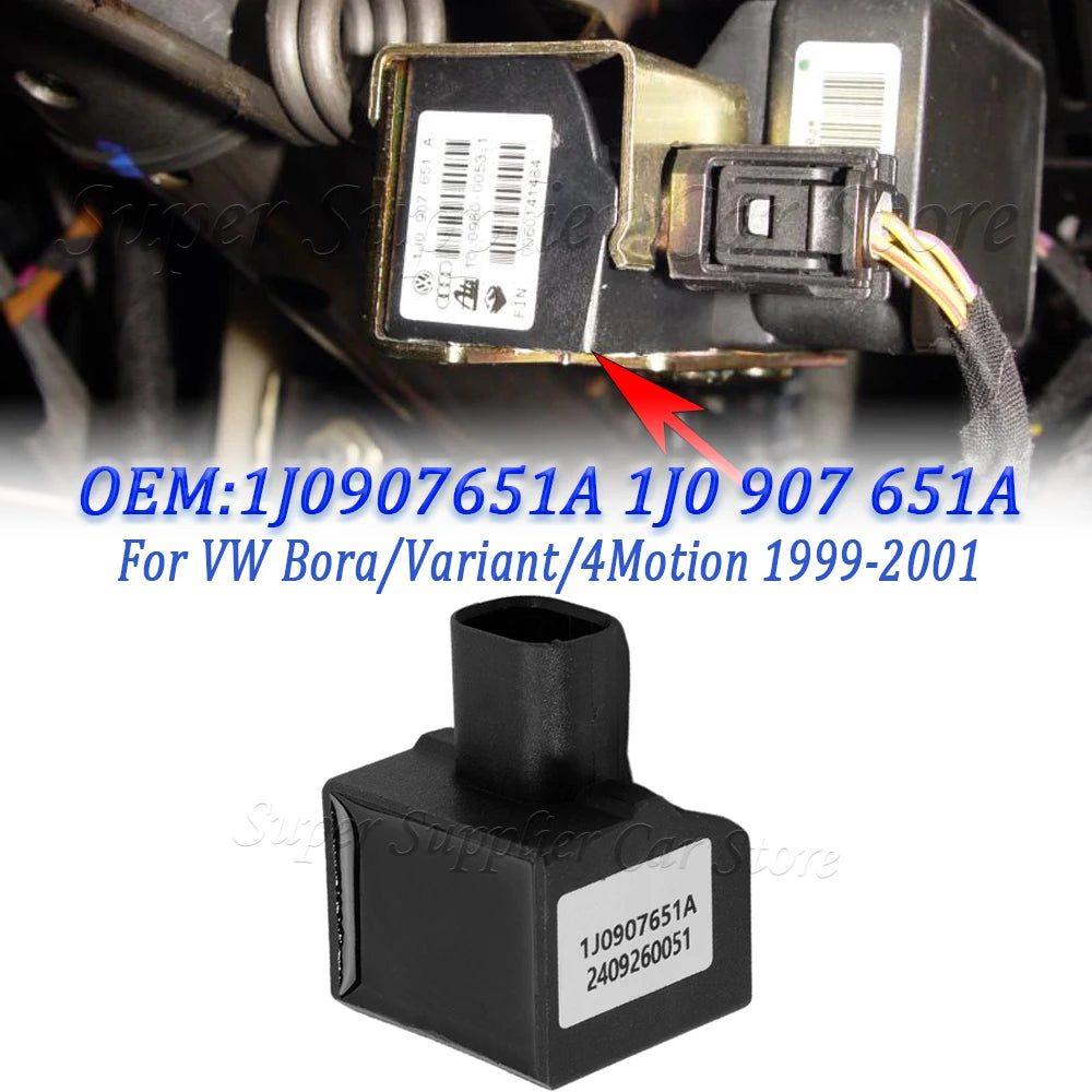 New 1PC Yaw Rate Sensor ESP Sensor Car Accessories Fit For VW Skoda Seat 1J0907651A 1J0 907 651 A 1J0 907 651A