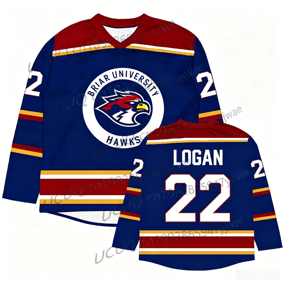 2026 Off Campus TV Series Briar University Hockey Jersey Graham Logan Di Laurentis Tucker Merch Shirt Unisex T-shirt